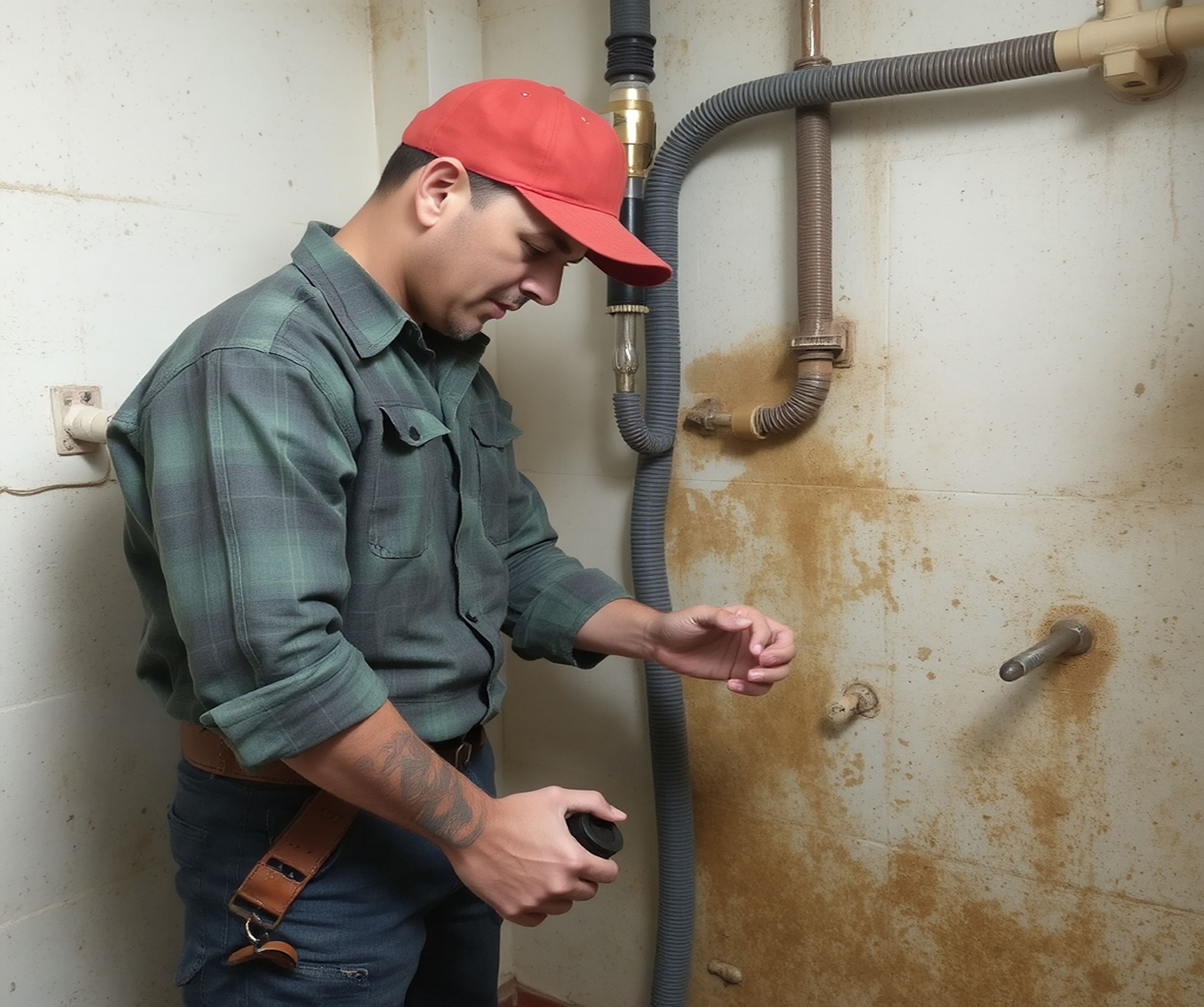 Crack filling and leakage repair